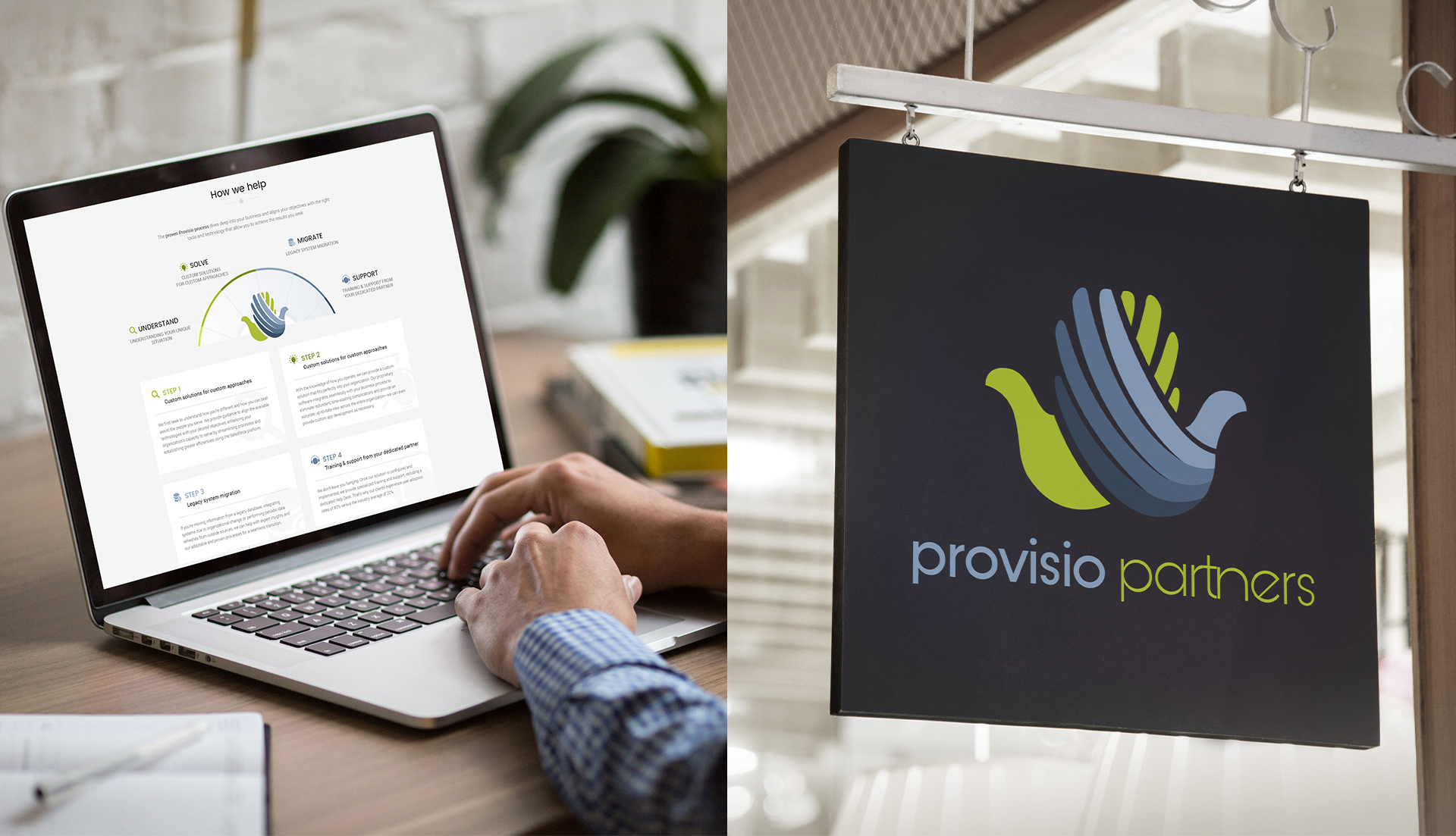 Provisio Partners sign and website2