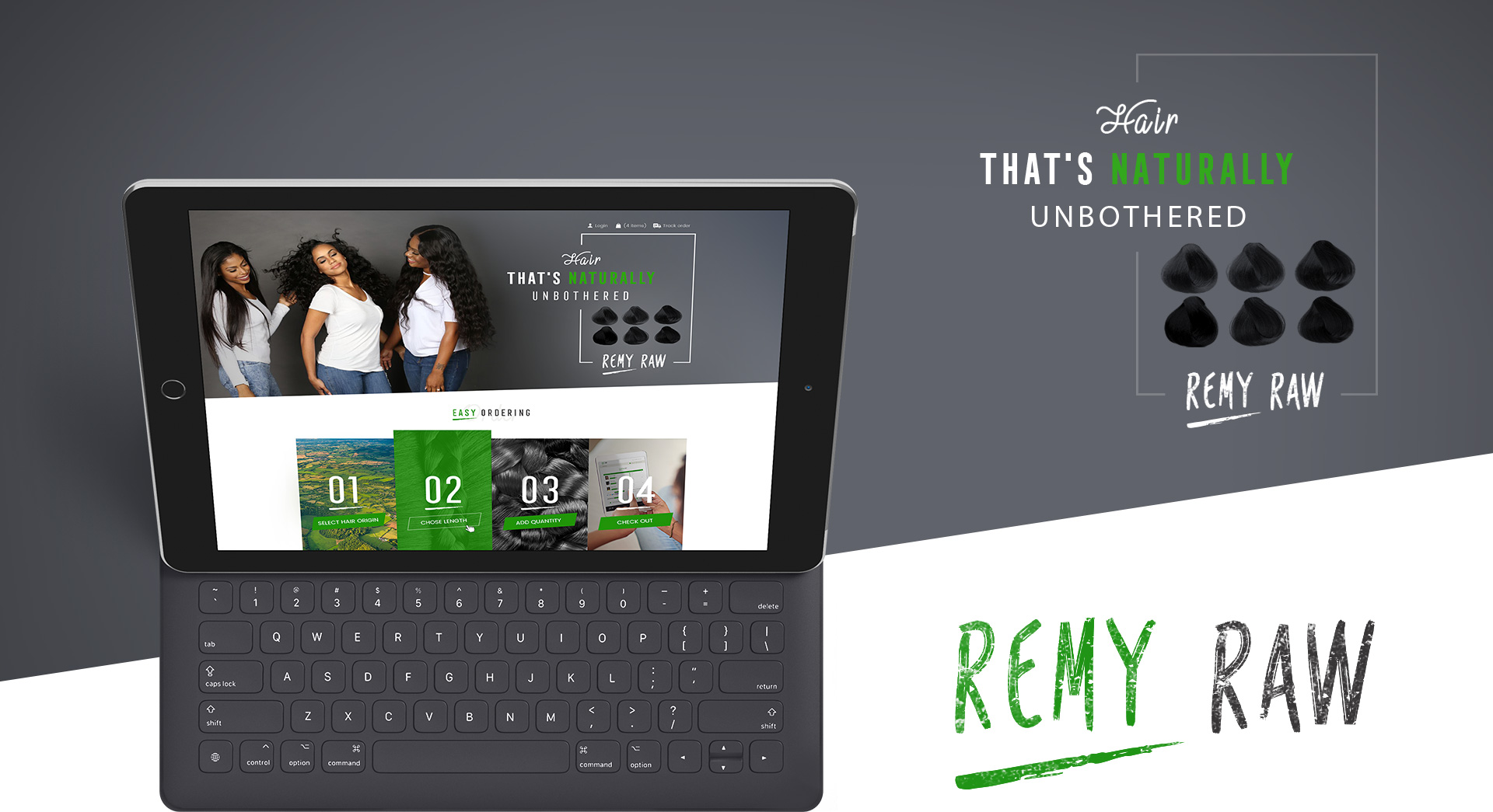 Remy Raw homepage laptop
