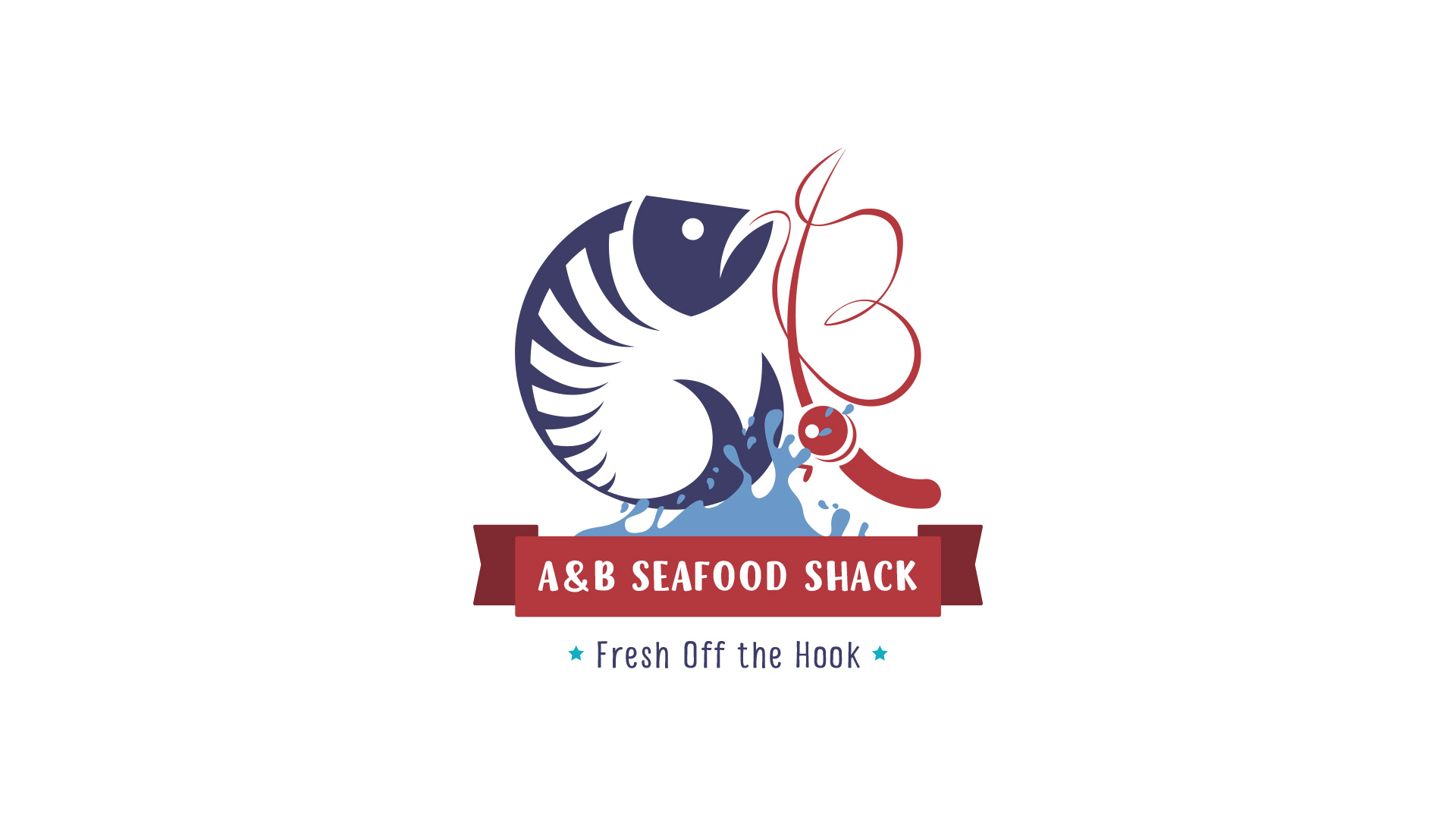 Seafood Shack logo white