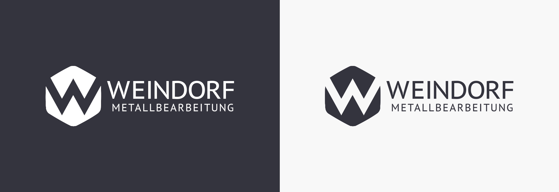 Weindorf black and white logo