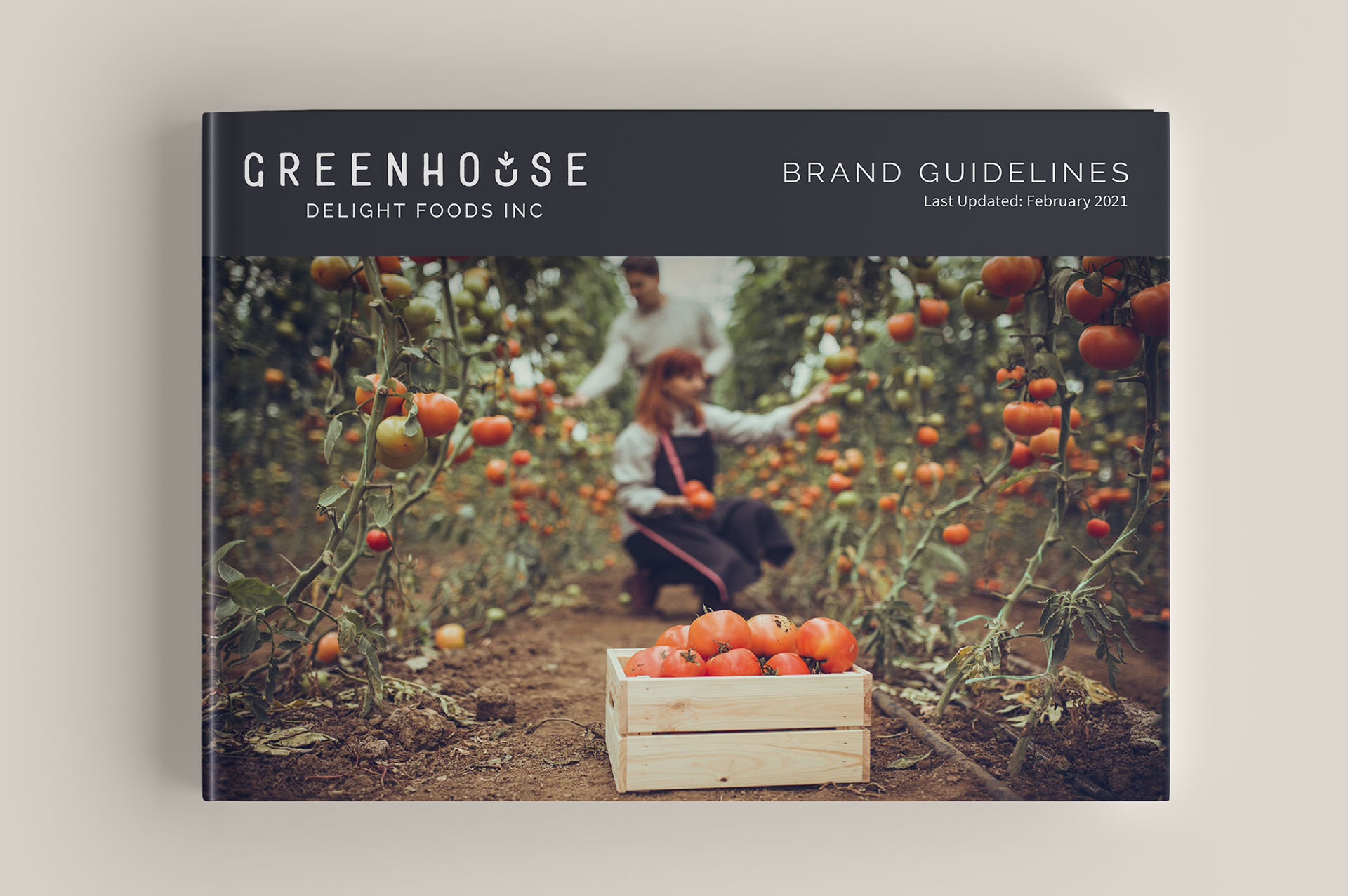 Greenhouse brand guidelines cover